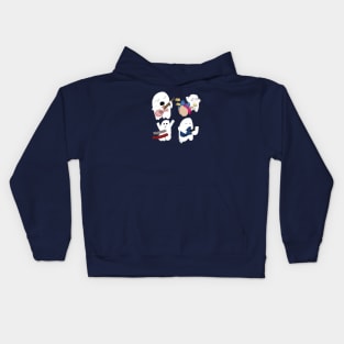 Four Ghostmen of the Cornpocalypse Kids Hoodie